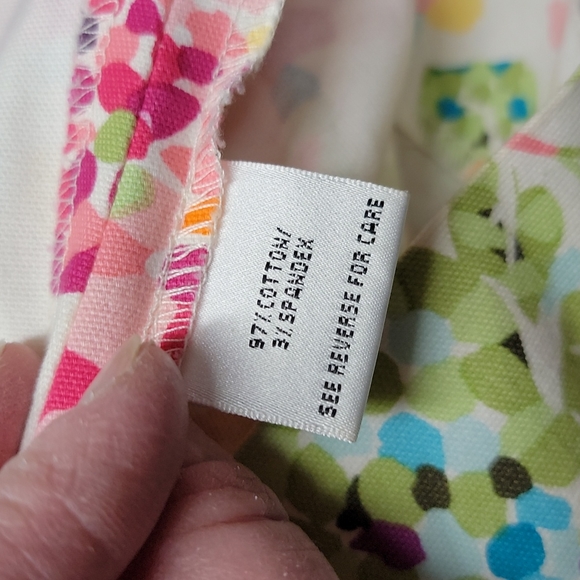 Sz 12 Talbots print skirt - Picture 4 of 11